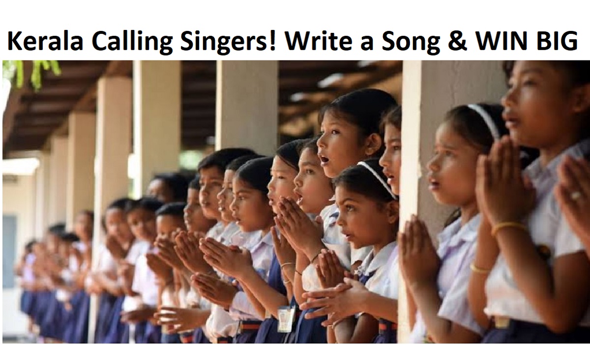 Kerala Calling Singers! Write a Song & WIN BIG