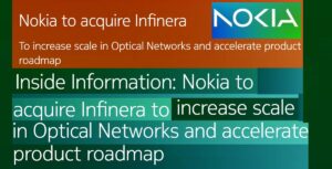Nokia on Shopping Spree: Buys Infinera for $2.3 Billion