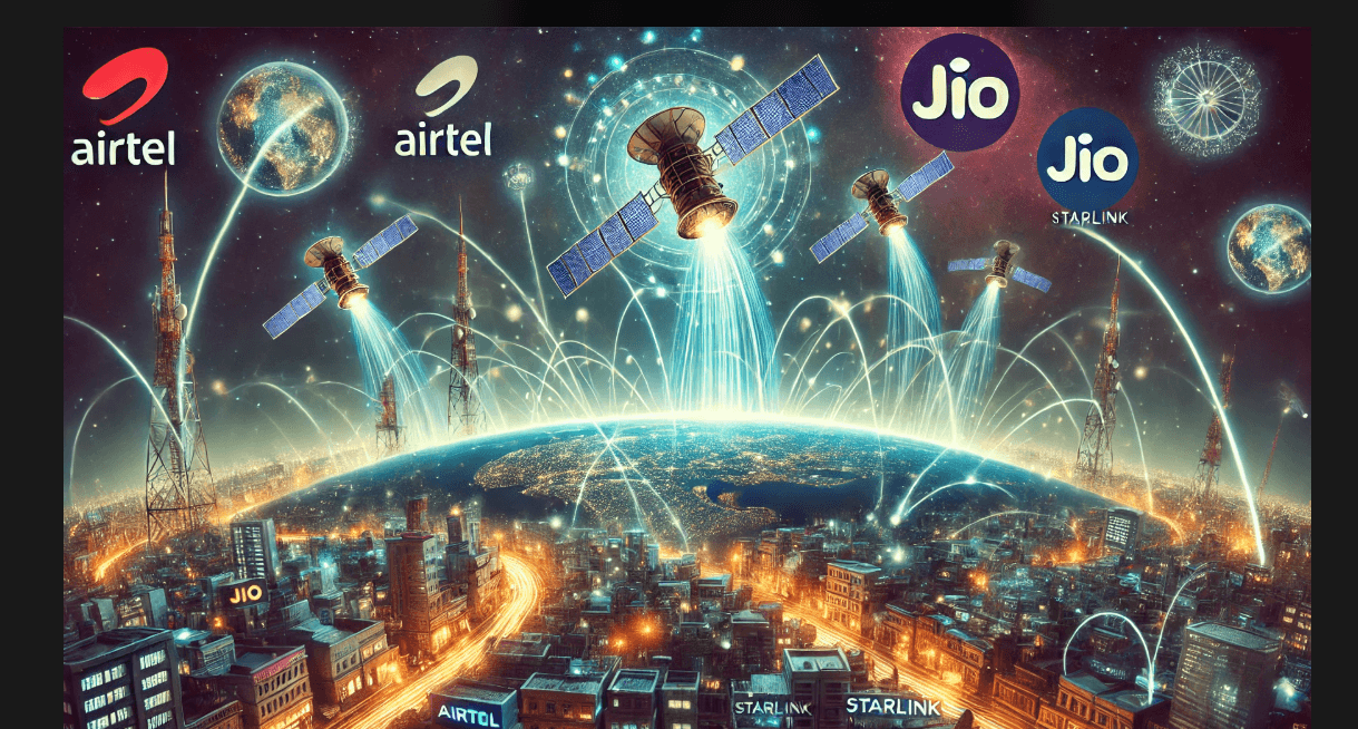 Airtel and Jio Strike Deals with Starlink: Satellite Internet Set to Revolutionize India’s Connectivity!