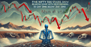 Five Nifty500 Stocks Show Bearish Signs with Death Crossovers on March 13, 2025