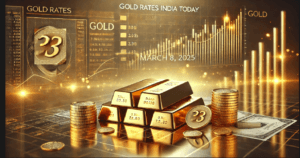 Gold Rates in India Today (March 8, 2025): 24K Gold Surges by ₹5,500 per 100g, Silver Remains Unchanged