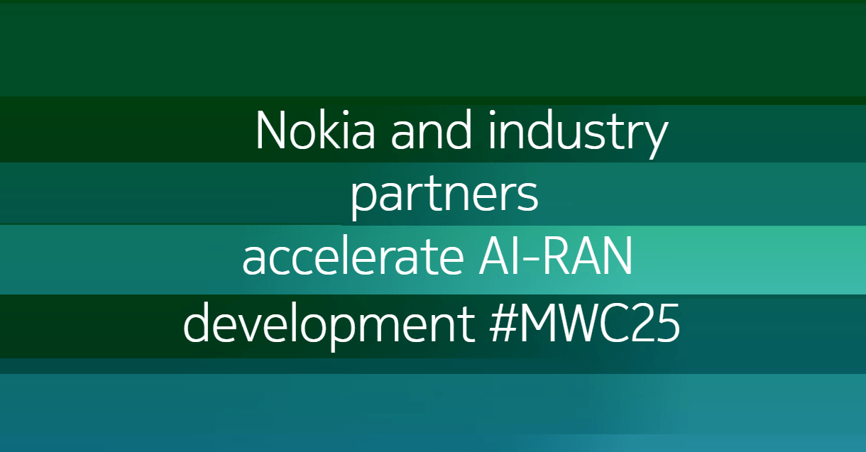 Nokia and Partners Unveil AI-Powered RAN Innovations at MWC 2025