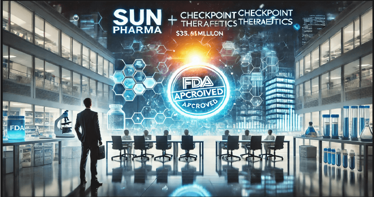 Sun Pharma to Acquire Checkpoint Therapeutics for $355 Million, Gains FDA-Approved Cancer Drug