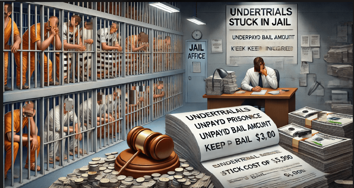 Undertrials Stuck in Jail Over Bail Costs While Prisons Spend More on Their Stay: Report