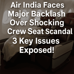 Air India Faces Major Backlash Over Shocking Crew Seat Scandal: 3 Key Issues Exposed!