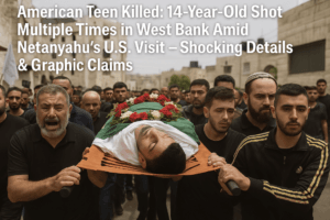 American Teen Killed: 14-Year-Old Shot Multiple Times in West Bank Amid Netanyahu's U.S. Visit – Shocking Details & Graphic Claims