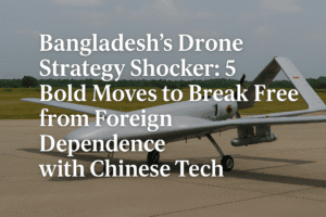 Bangladesh’s Drone Strategy Shocker: 5 Bold Moves to Break Free from Foreign Dependence with Chinese Tech