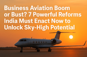 Business Aviation Boom or Bust? 7 Powerful Reforms India Must Enact Now to Unlock Sky-High Potential