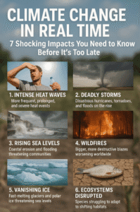 Climate Change in Real Time: 7 Shocking Impacts You Need to Know Before It's Too Late