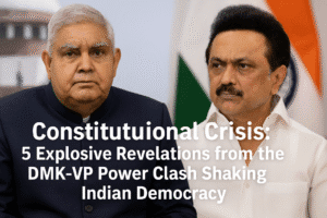 Constitutional Crisis: 5 Explosive Revelations from the DMK-VP Power Clash Shaking Indian Democracy