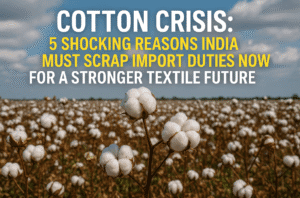 Cotton Crisis: 5 Shocking Reasons India Must Scrap Import Duties Now for a Stronger Textile Future