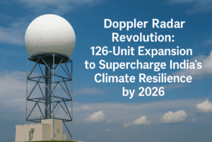 Doppler Radar Revolution: 126-Unit Expansion to Supercharge India’s Climate Resilience by 2026