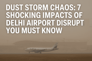 Dust Storm Chaos: 7 Shocking Impacts of Delhi Airport Disruptions You Must Know