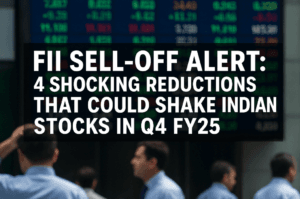 FII Sell-Off Alert: 4 Shocking Reductions That Could Shake Indian Stocks in Q4 FY25