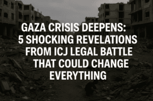Gaza Crisis Deepens: 5 Shocking Revelations from ICJ Legal Battle that Could Change Everything