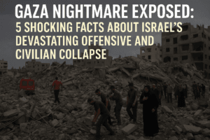 Gaza Nightmare Exposed: 5 Shocking Facts About Israel’s Devastating Offensive and Civilian Collapse