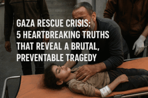 Gaza Rescue Crisis: 5 Heartbreaking Truths That Reveal a Brutal, Preventable Tragedy