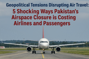 Geopolitical Tensions Disrupting Air Travel: 5 Shocking Ways Pakistan’s Airspace Closure is Costing Airlines and Passengers