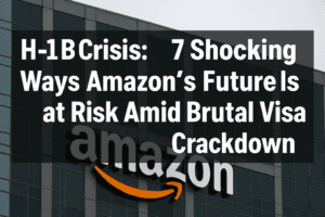 H-1B Crisis: 7 Shocking Ways Amazon's Future Is at Risk Amid Brutal Visa Crackdown