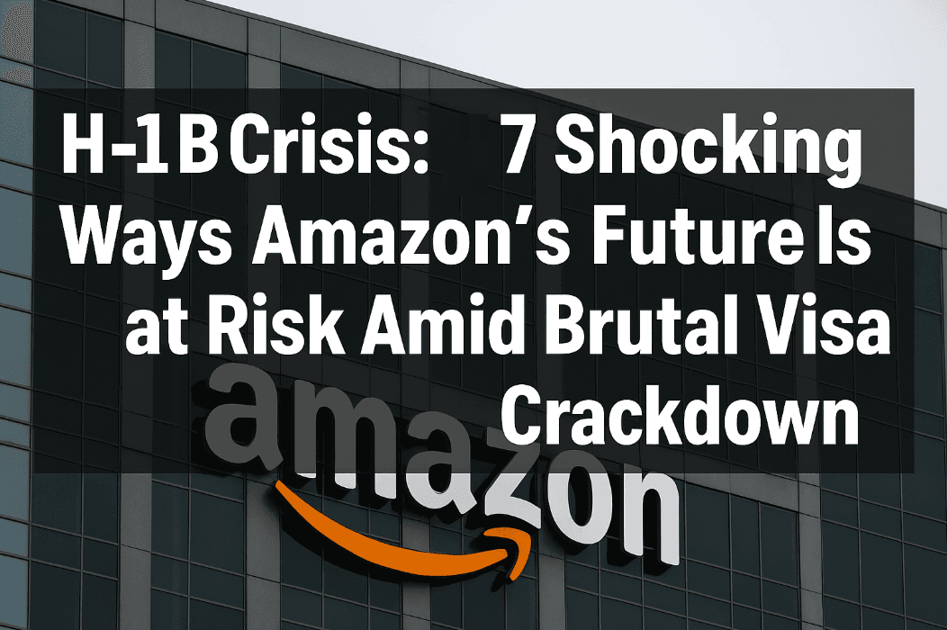 H-1B Crisis: 7 Shocking Ways Amazon's Future Is At Risk Amid Brutal ...