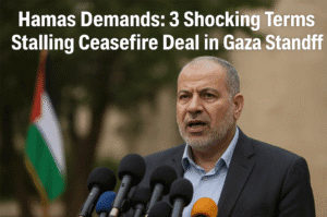 Hamas Demands: 3 Shocking Terms Stalling Ceasefire Deal in Gaza Standoff