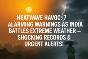 Heatwave Havoc: 7 Alarming Warnings as India Battles Extreme Weather – Shocking Records & Urgent Alerts!