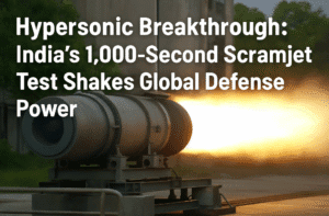 Hypersonic Breakthrough: India’s 1,000-Second Scramjet Test Shakes Global Defense Power