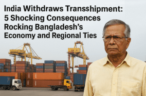 India Withdraws Transshipment: 5 Shocking Consequences Rocking Bangladesh’s Economy and Regional Ties