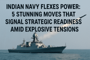 Indian Navy Flexes Power: 5 Stunning Moves That Signal Strategic Readiness Amid Explosive Tensions