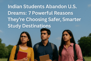 Indian Students Abandon U.S. Dreams: 7 Powerful Reasons They’re Choosing Safer, Smarter Study Destinations