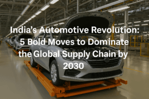 India’s Automotive Revolution: 5 Bold Moves to Dominate the Global Supply Chain by 2030 1 India’s Automotive Revolution: 5 Bold Moves to Dominate the Global Supply Chain by 2030