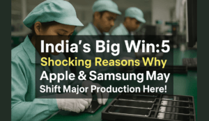 India's Big Win: 5 Shocking Reasons Why Apple & Samsung May Shift Major Production Here!
