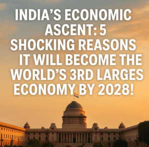 India's Economic Ascent: 5 Shocking Reasons It Will Become the World's 3rd Largest Economy by 2028!
