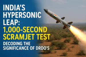 India’s Hypersonic Leap: Decoding the Significance of DRDO’s 1,000-Second Scramjet Test