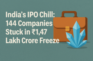 India’s IPO Chill: 144 Companies Stuck in ₹1.47 Lakh Crore Freeze – What This Massive Slowdown Means for Investors