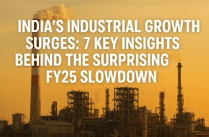 India's Industrial Growth Surges: 7 Key Insights Behind the Surprising FY25 Slowdown