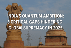 India's Quantum Ambition: 5 Critical Gaps Hindering Global Supremacy in 2025