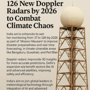 India's Radar Expansion: 126 New Doppler Radars by 2026 to Combat Climate Chaos