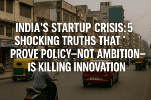 India’s Startup Crisis: 5 Shocking Truths That Prove Policy—Not Ambition—is Killing Innovation