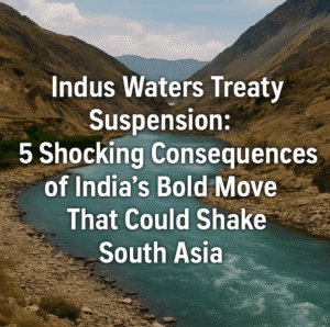 Indus Waters Treaty Suspension: 5 Shocking Consequences of India’s Bold Move That Could Shake South Asia