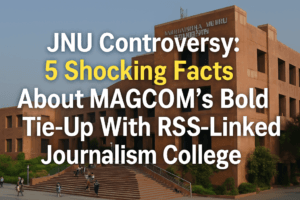 JNU Controversy: 5 Shocking Facts About MAGCOM's Bold Tie-Up With RSS-Linked Journalism College