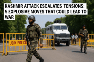 Kashmir Attack Escalates Tensions: 5 Explosive Moves That Could Lead to War