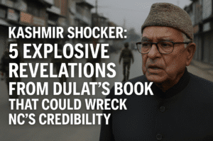 Kashmir Shocker: 5 Explosive Revelations from Dulat’s Book That Could Wreck NC’s Credibility