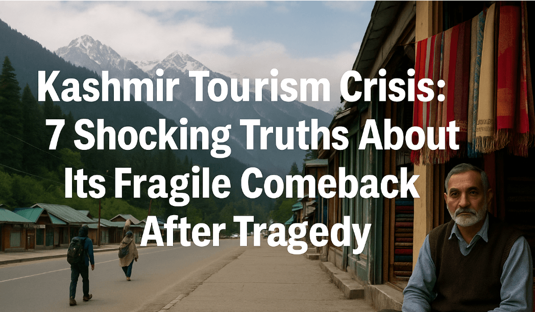 Kashmir Tourism Crisis: 7 Shocking Truths About Its Fragile Comeback ...