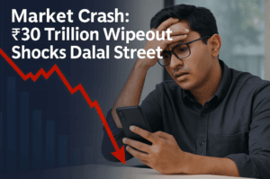 Market Crash: ₹30 Trillion Wipeout Shocks Dalal Street – 7 Shocking Losers & 4 Unexpected Winners!