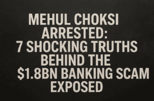 Mehul Choksi Arrested: 7 Shocking Truths Behind the $1.8bn Banking Scam Exposed