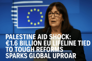 Palestine Aid Shock: €1.6 Billion EU Lifeline Tied to Tough Reforms Sparks Global Uproar