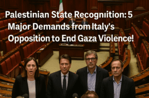 Palestinian State Recognition: 5 Major Demands from Italy's Opposition to End Gaza Violence!