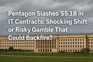 Pentagon Slashes $5.1B in IT Contracts: Shocking Shift or Risky Gamble That Could Backfire?