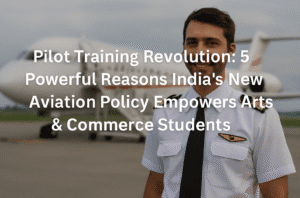 Pilot Training Revolution: 5 Powerful Reasons India’s New Aviation Policy Empowers Arts & Commerce Students